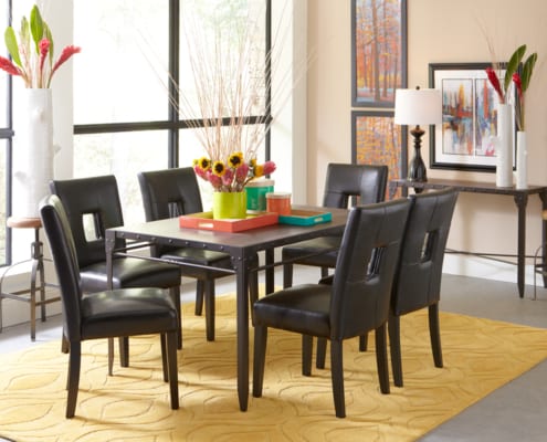 Mackenzie Rectangular Dining Room with Archstone