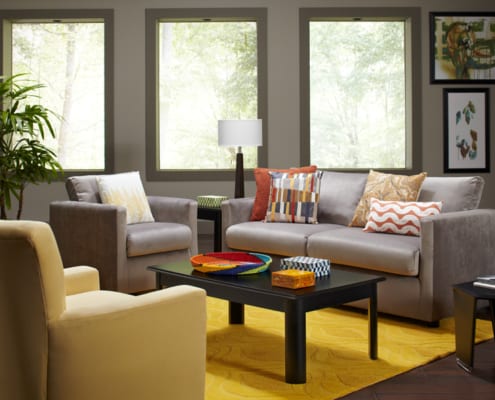 Myron Living Room with Eclipse Tables